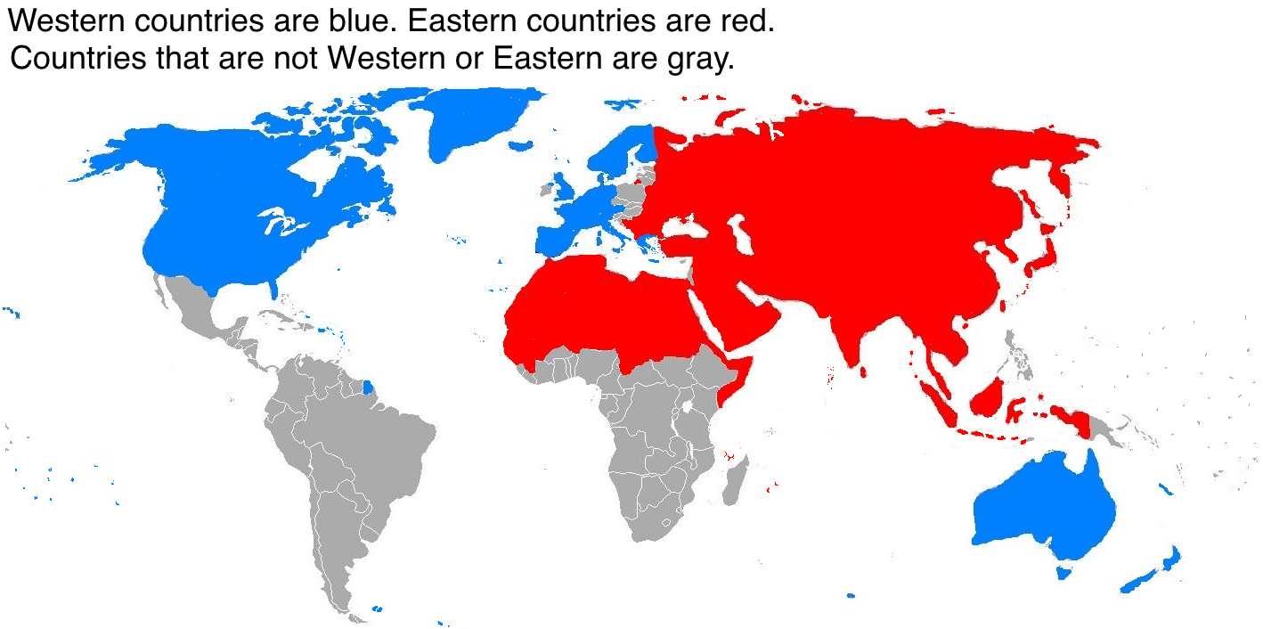 Восток против запада 12. Western and Eastern Countries. Запад против Востока. Западная цивилизация. Западный мир карта.